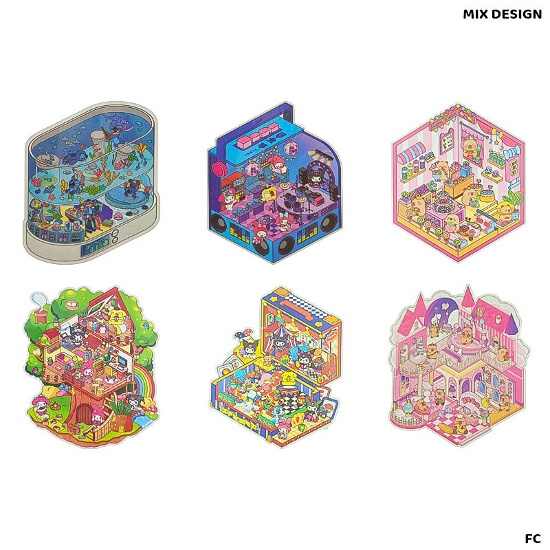 FC 3D STICKER SHEET
