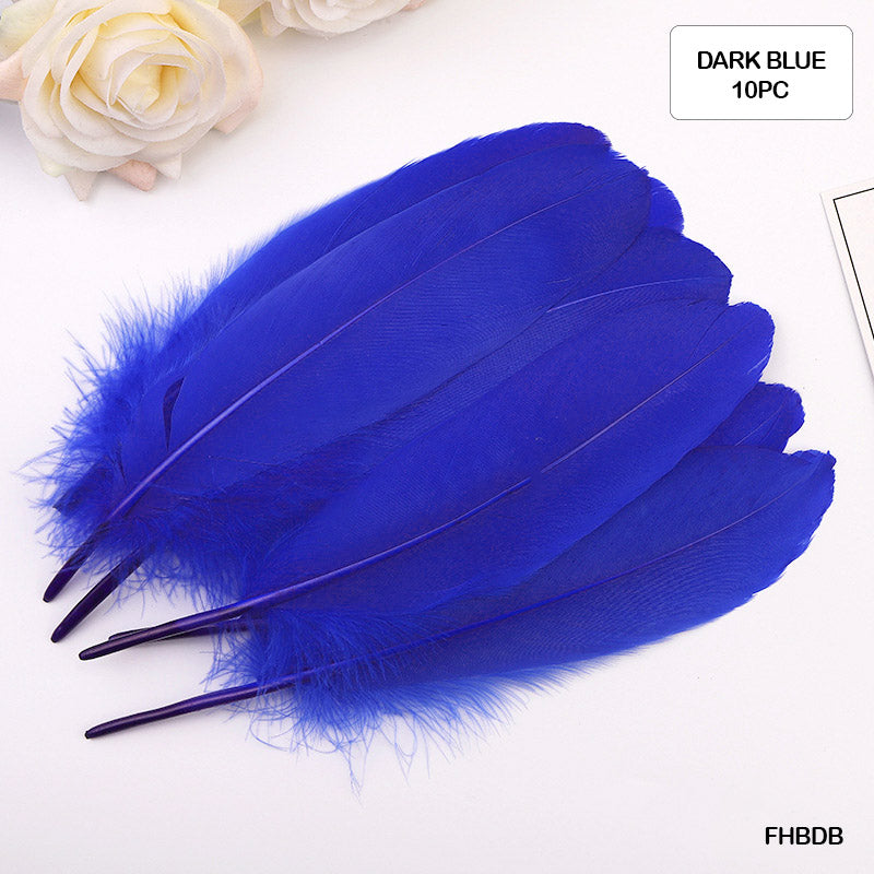 FEATHER HARD BIG D BLUE (FHBDB) (10pcs)