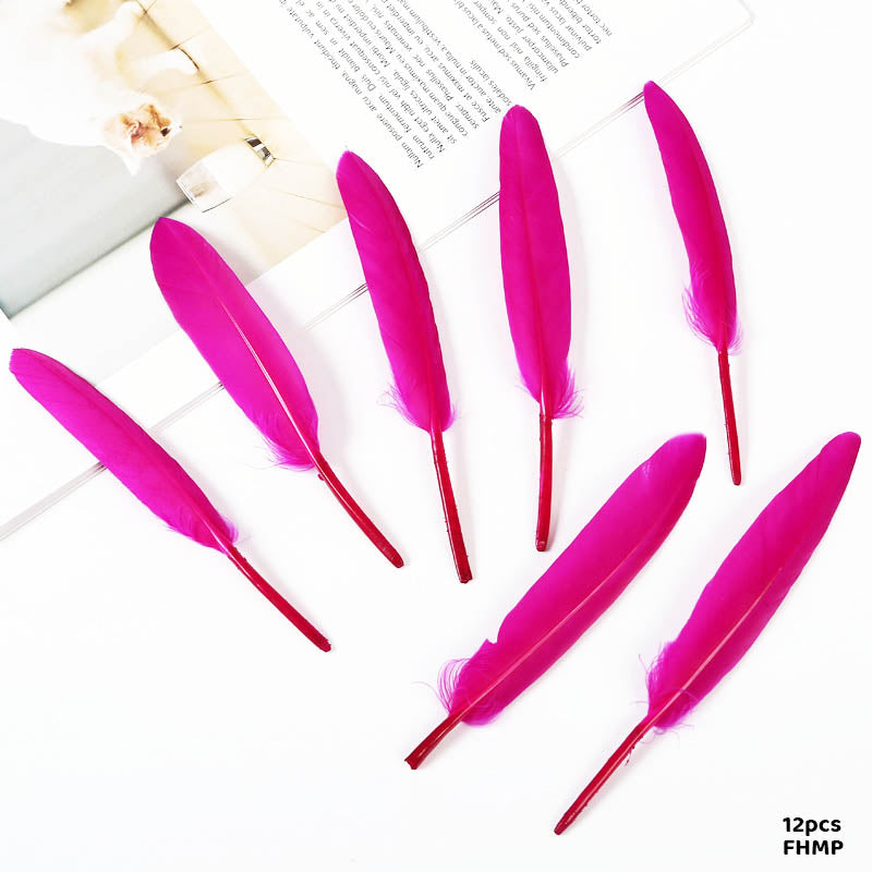 FEATHER HARD SMALL PINK (FHMP) (12pcs)