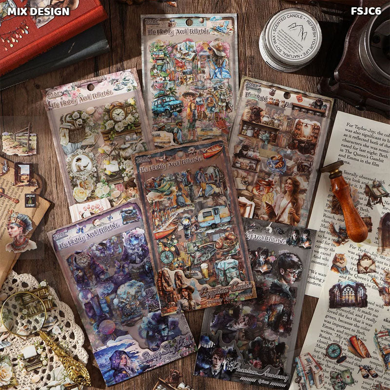 FSJC6 THE FLOATING WORLD COLL STICKER 6 SHEETS