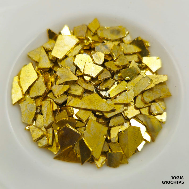 G10CHIP5 GLASS CHIPS 10GM
