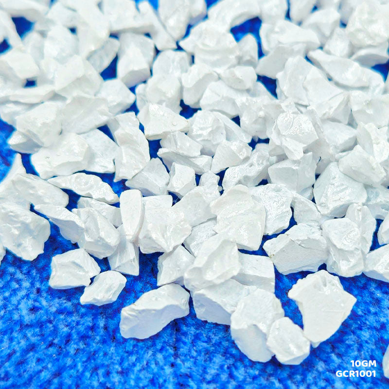 GCR1001 10GM GLASS COLORED RESIN STONES