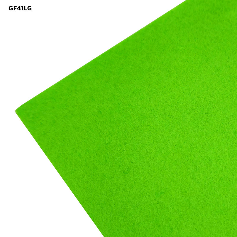 GRASS FELT SHEET A4 LIGHT GREEN 10SHEET 1MM (GF41LG)