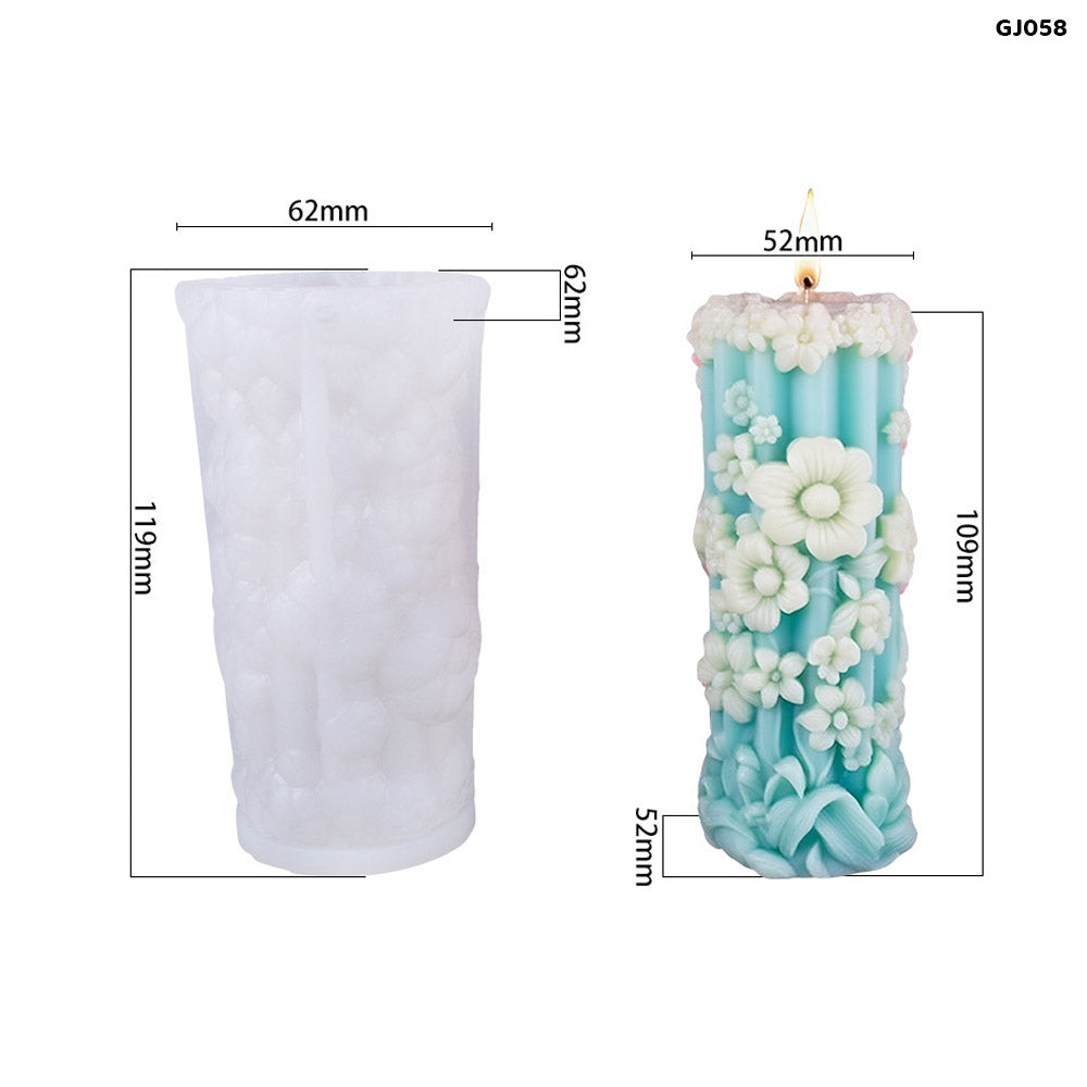 GJ058 SILICON CANDLE MOULD