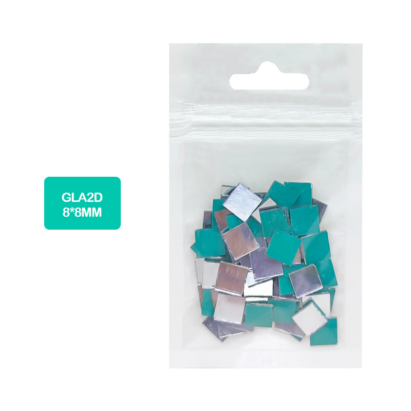 MIRROR GLASS GLA2D FOR LIPPON ART SQUARE 8*8MM