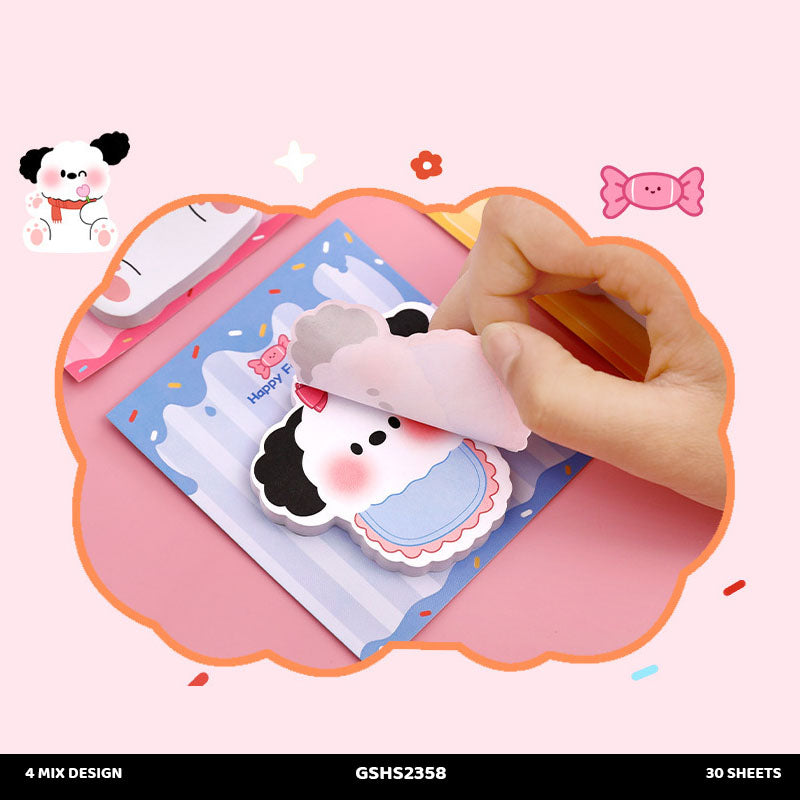 GSHS2358 DOG STICKY NOTE 30 SHEET