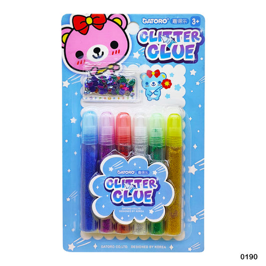 0190 GLITTER GLUE OPEC (6 COLOR)