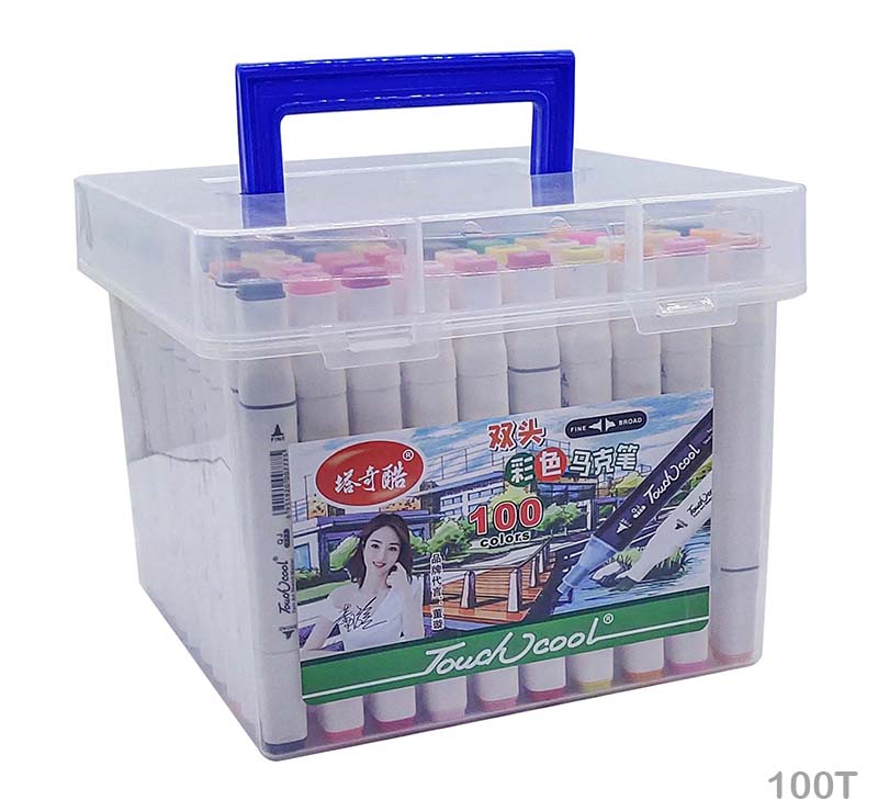TOUCH COOL MARKER SET 100 COLOR BOX (100T)