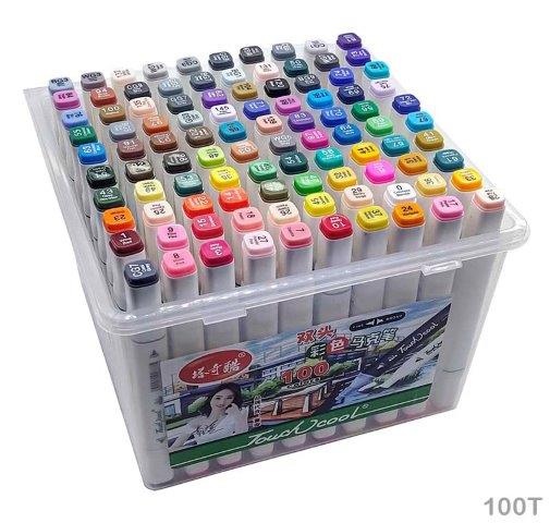 TOUCH COOL MARKER SET 100 COLOR BOX (100T)