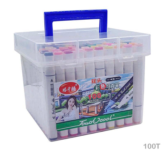 TOUCH COOL MARKER SET 100 COLOR BOX (100T)