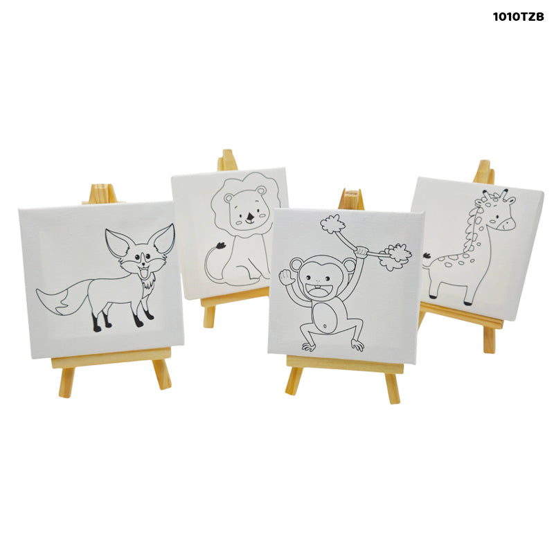 MINI CANVAS AND EASEL PRINTED 1010TZB