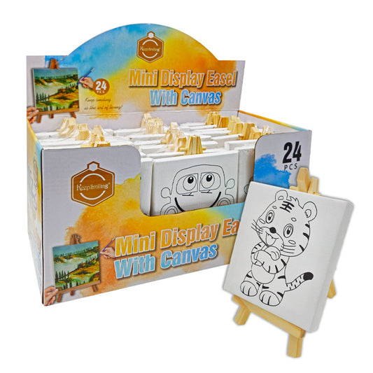 MINI CANVAS AND EASEL PRINTED 1010TZB