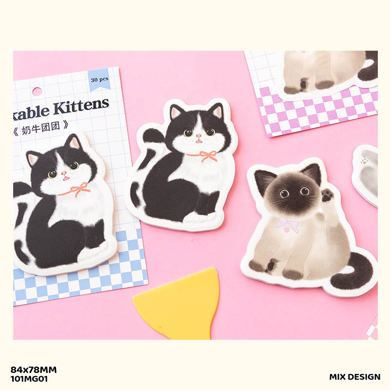 101MG01 CAT STICKY NOTE 84x78MM