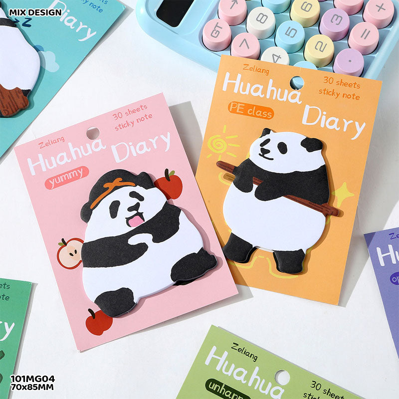 101MG04 CUTE PANDA STICKY NOTE 70x85MM
