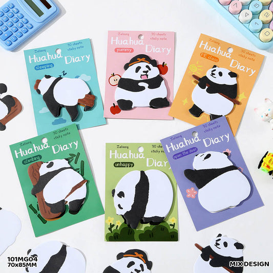 101MG04 CUTE PANDA STICKY NOTE 70x85MM