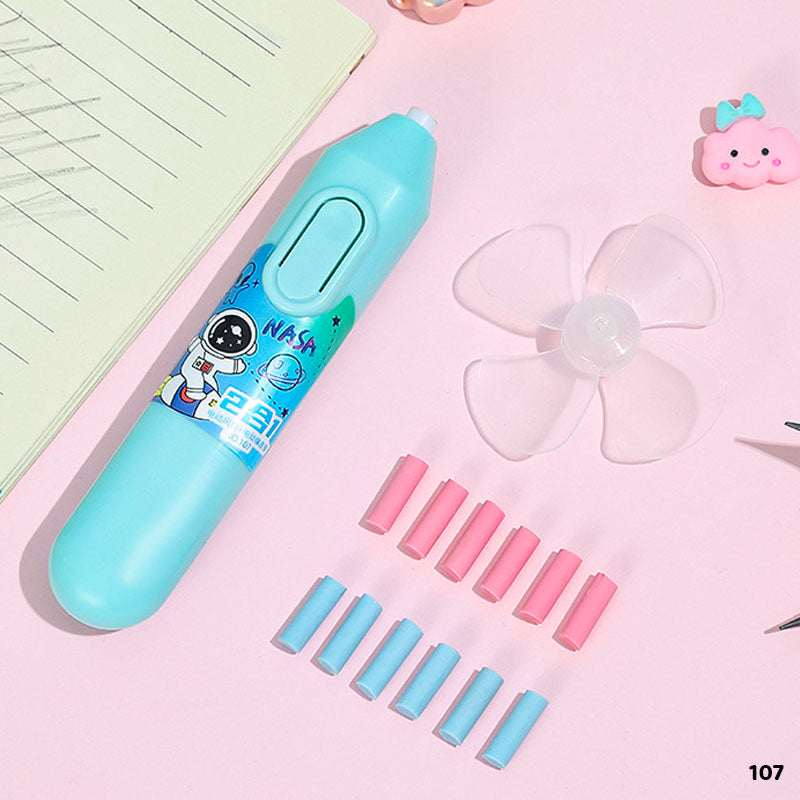 107 ELECTRIC ERASER WITH FAN