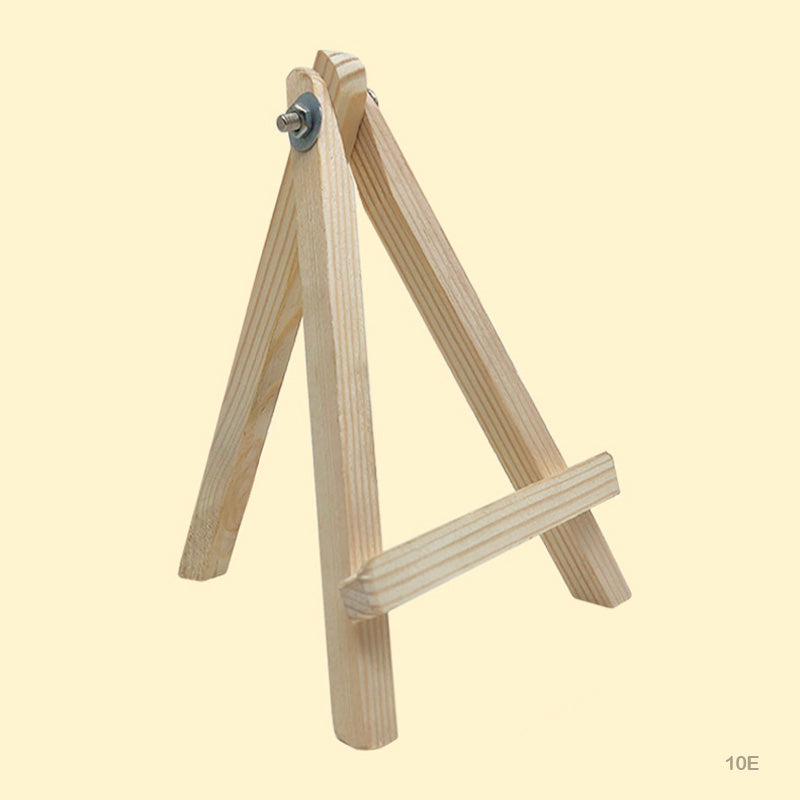 WOODEN EASEL 10" WITH SCREW (10E) IN