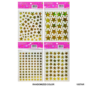 10STAR STAR STICKER (10 SHEET)