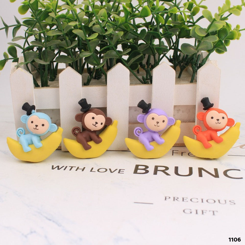 1106 MONKEY ERASER 48PC