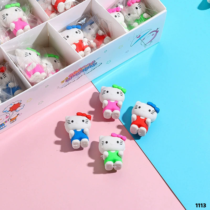 1113 HELLO KITTY ERASER 48PCS