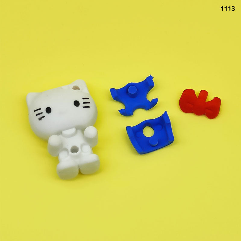 1113 HELLO KITTY ERASER 48PCS