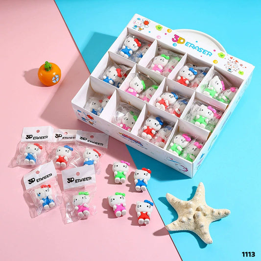 1113 HELLO KITTY ERASER 48PCS