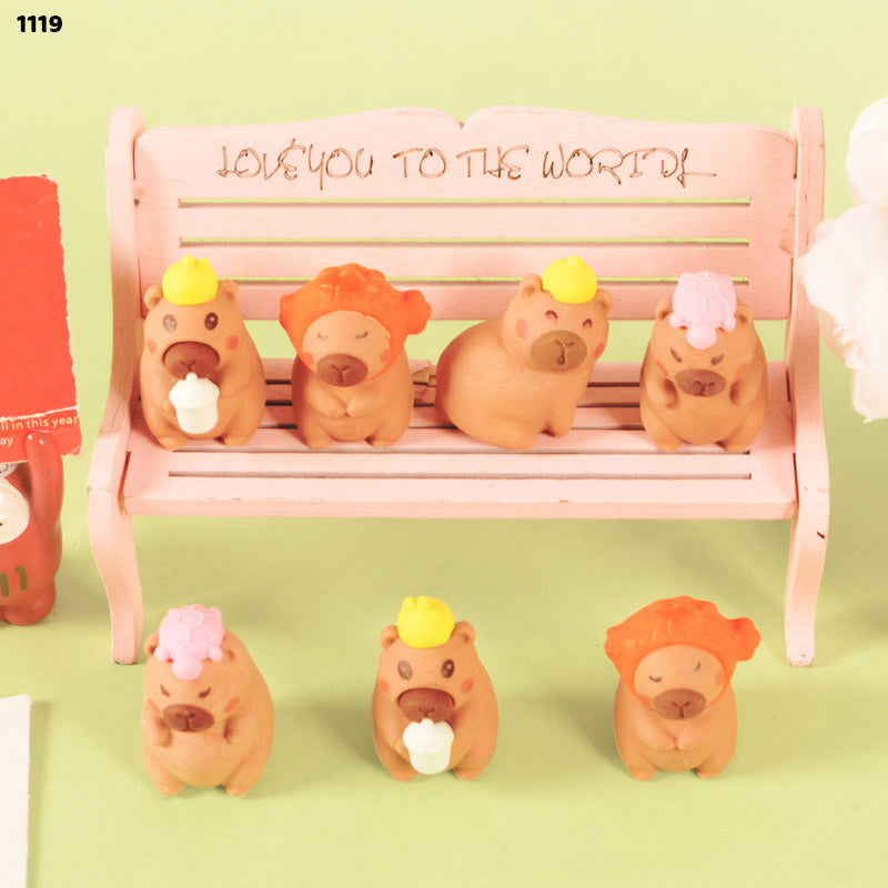1119 CAPYBARA ERASER 36PC