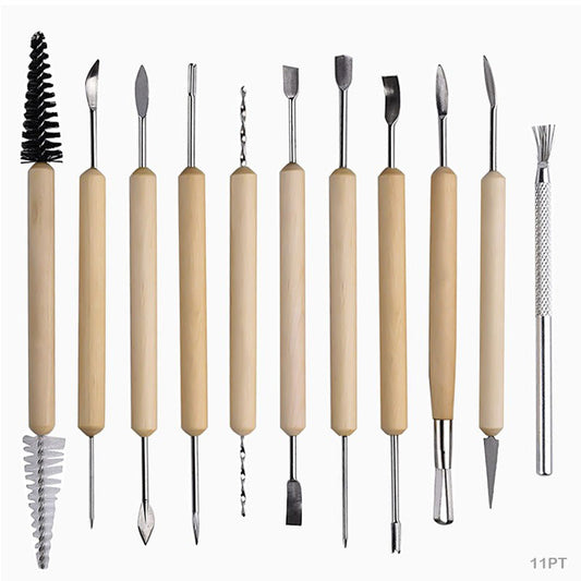 11PC POTTERY TOOL SET (11PT)