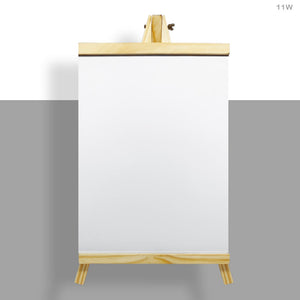 11" WHITE BOARD WITH EASEL 16X29CM (11W)