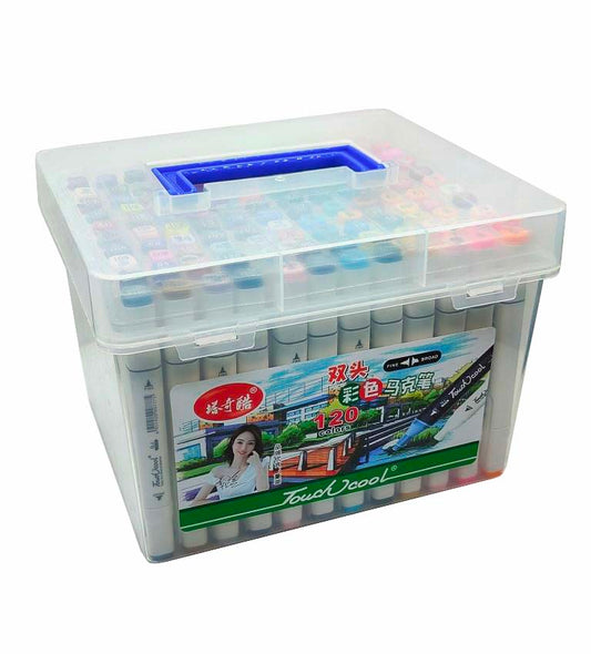TOUCH COOL MARKER SET 120 COLOR BOX (120T)