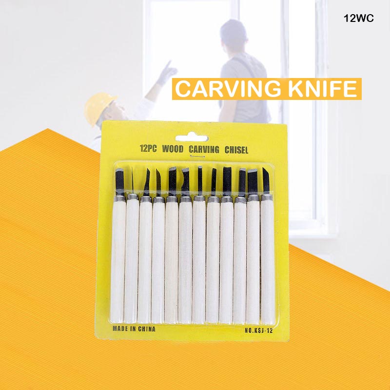 12PC WOOD CARVING TOOLS (12WC)