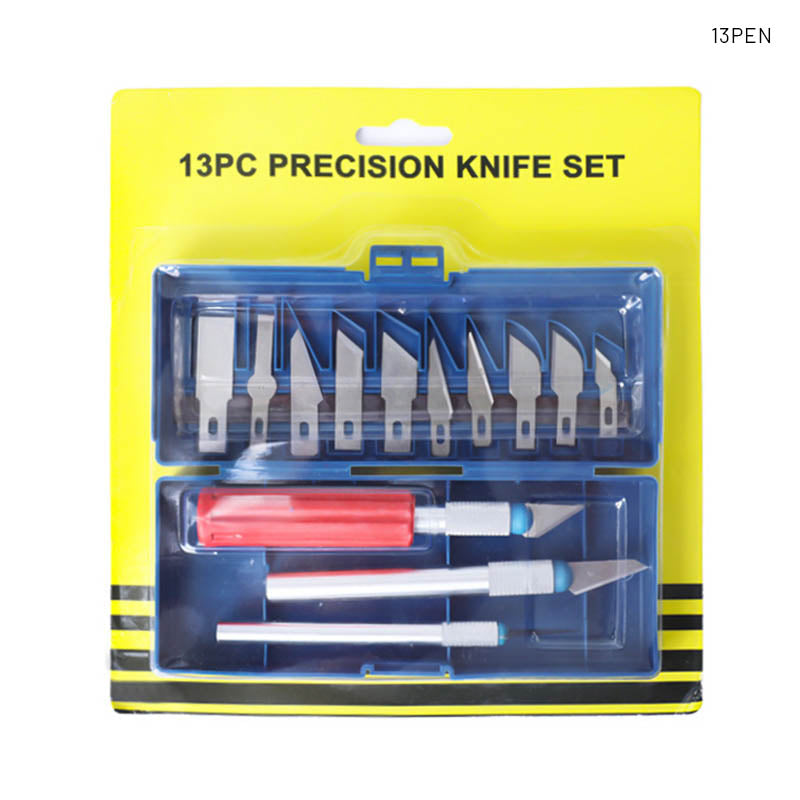 13PC PRECISION KNIFE SET (13PEN)