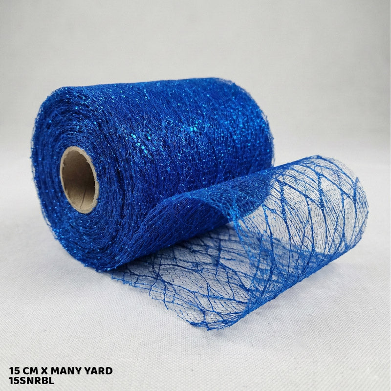 15SNRBL BLUE SNOW ROLL 15 CM X MANY YARD