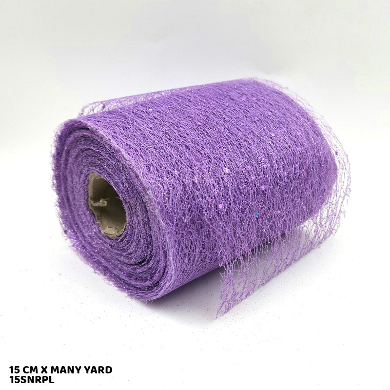 15SNRPL PURPLE SNOW ROLL 15 CM X MANY YARD
