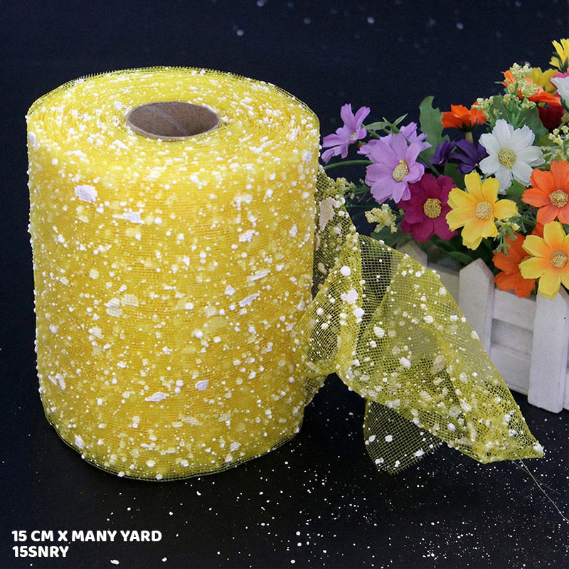 15SNRY YELLOW ROLL 15 CM X MANY YARD