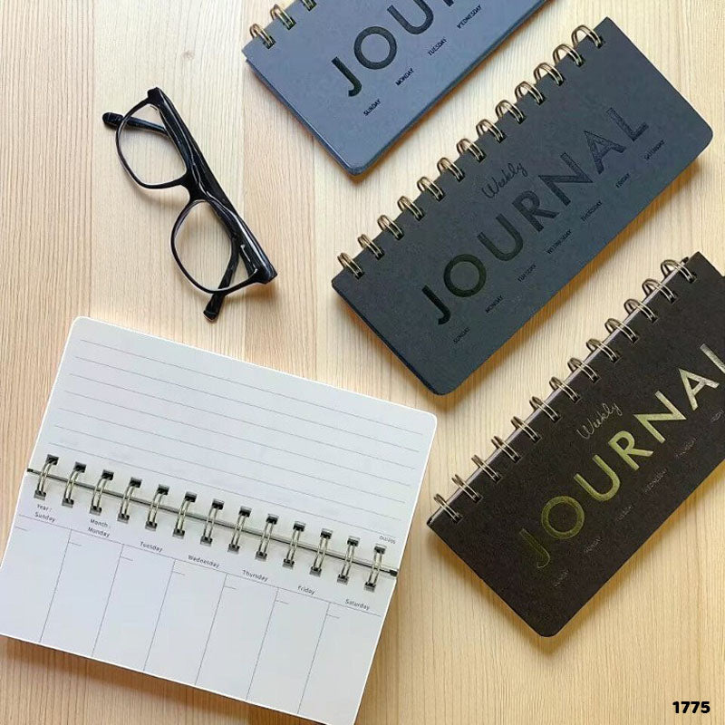 1775 SS WEEKLY JOURNAL NOTES 80 PAGE
