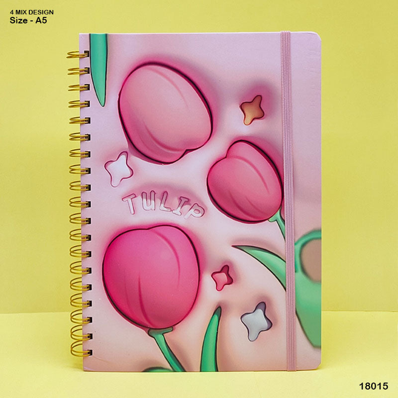 18015 SPIRAL DAIRY (21X15CM)