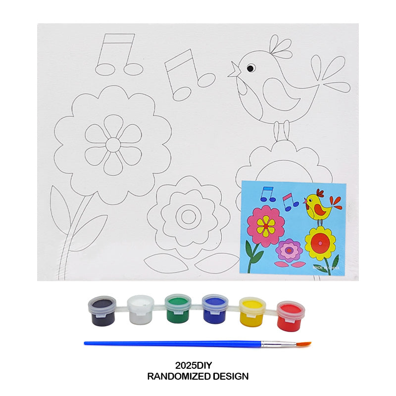 CANVAS BOARD PRINTED 20X25CM (2025DIY)