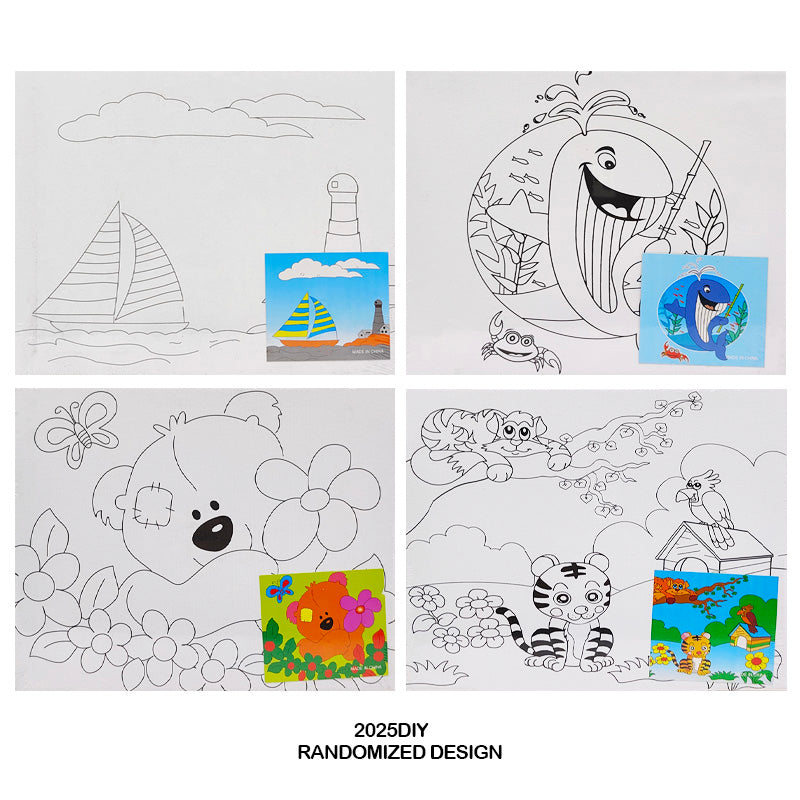 CANVAS BOARD PRINTED 20X25CM (2025DIY)