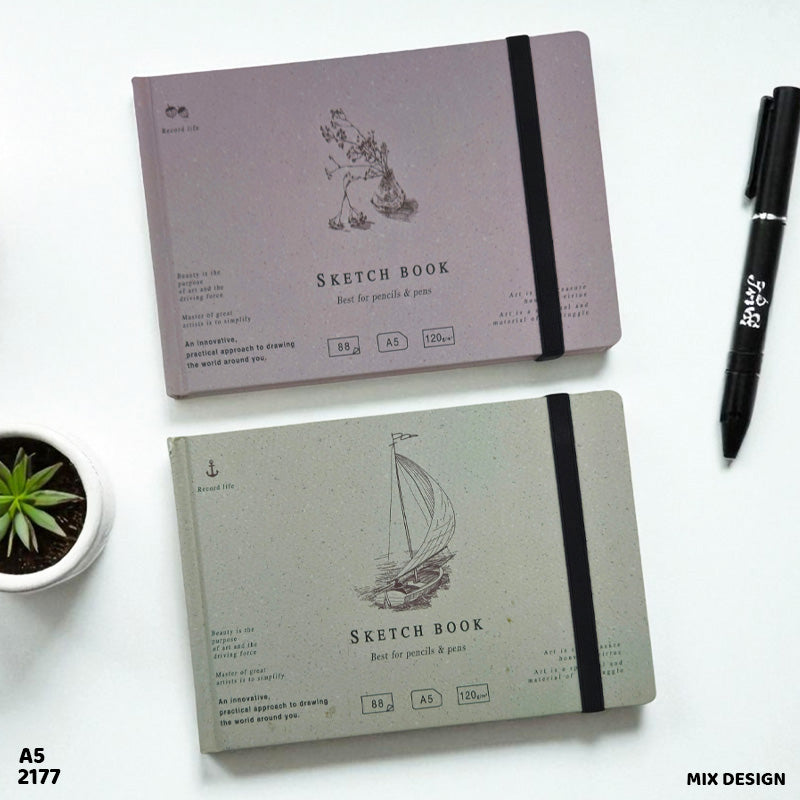 2177 CLASSIC PAINTING SKETCHBOOK 80 SHEETS A5