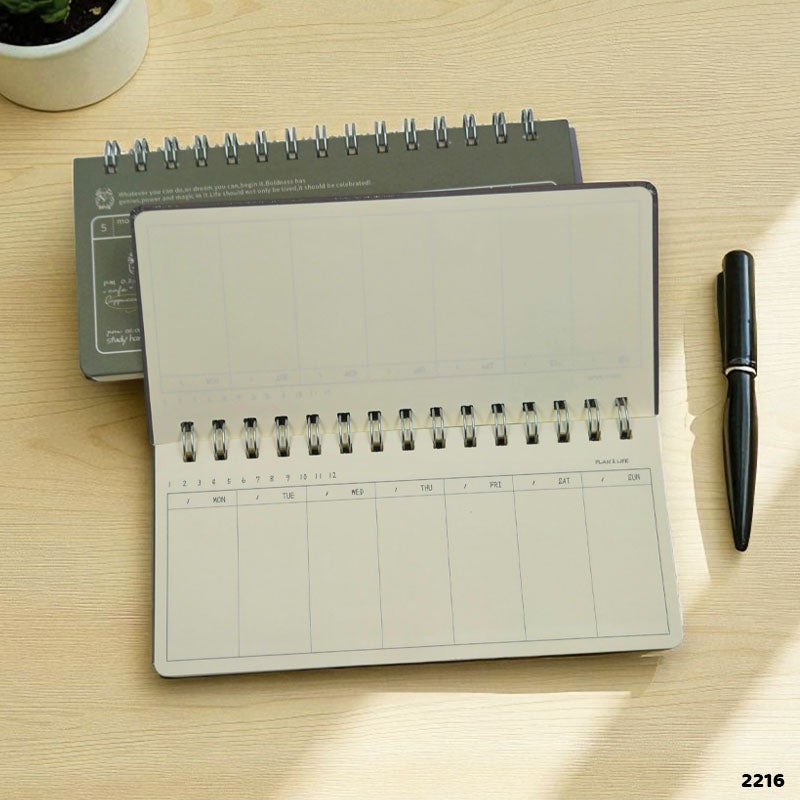 2216 SS WEEKLY JOURNAL NOTES 80 PAGE