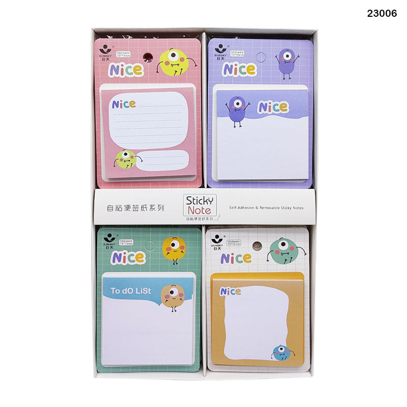 23006 STICKY NOTE 75x75MM (36PKT)