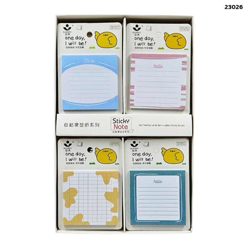 23026 STICKY NOTE 75x75MM (36PKT)