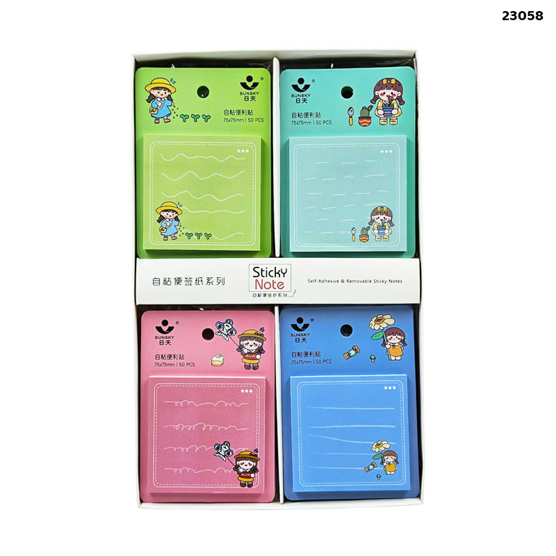 23058 STICKY NOTE 75x75MM (36PKT)
