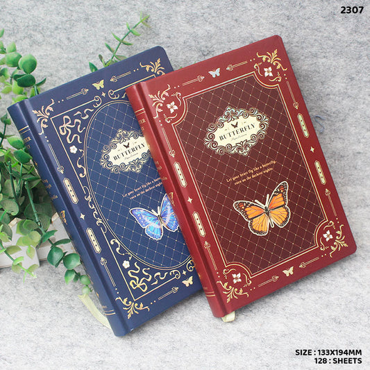 2307 SS BUTTERFLY NOTEBOOK A5
