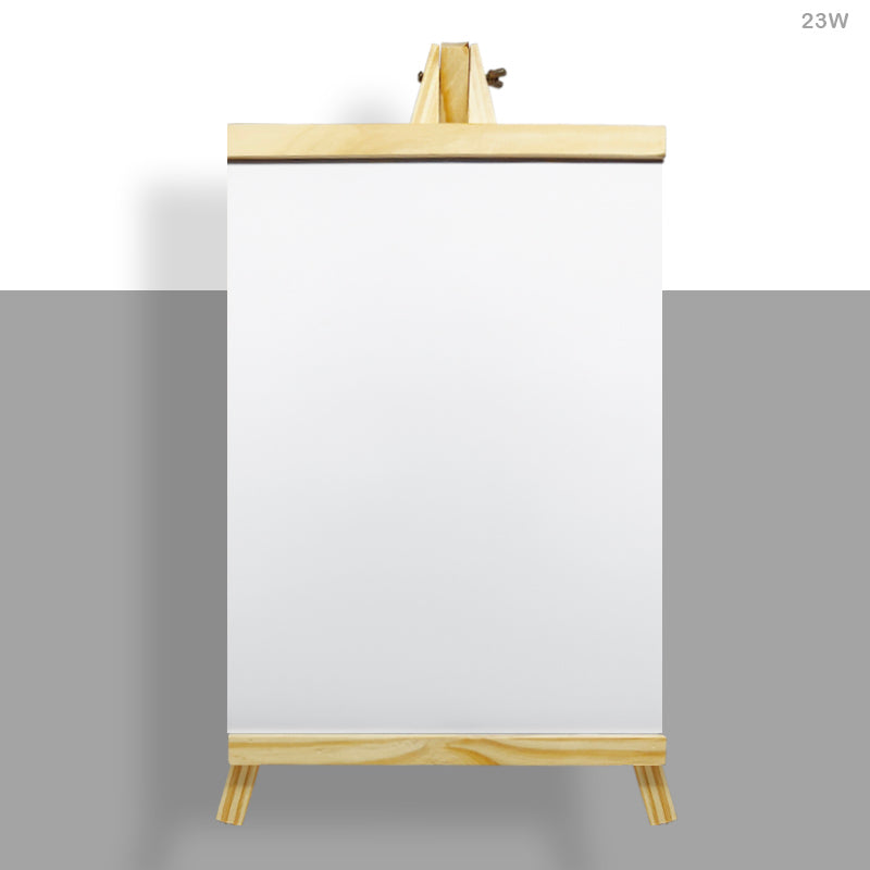 23" WHITE BOARD WITH EASEL 30X59CM (23W)