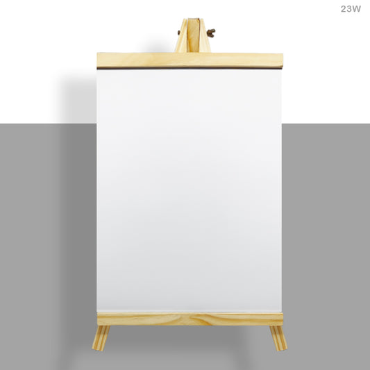 23" WHITE BOARD WITH EASEL 30X59CM (23W)