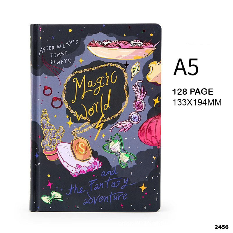 2456 SS MAGIC WORLD NOTEBOOK A5