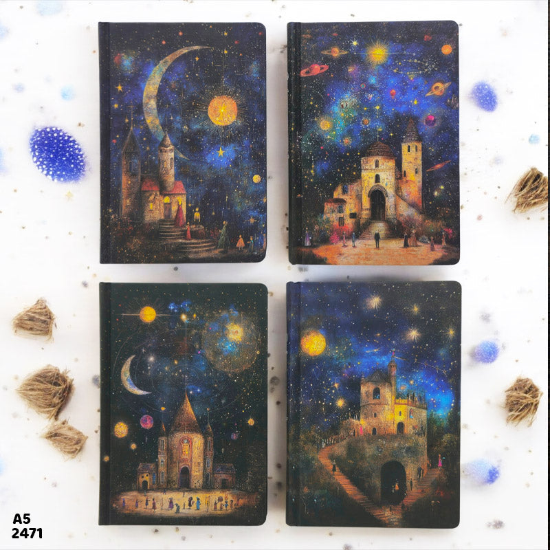2471 SS COSMIC TOWN NOTES NOTEBOOK A5
