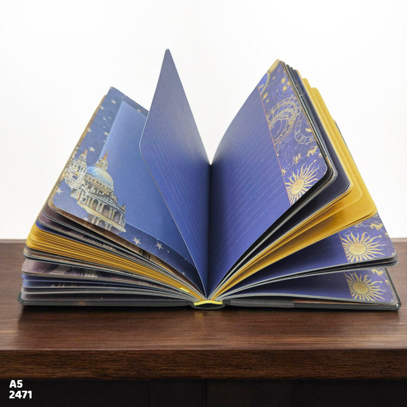 2471 SS COSMIC TOWN NOTES NOTEBOOK A5
